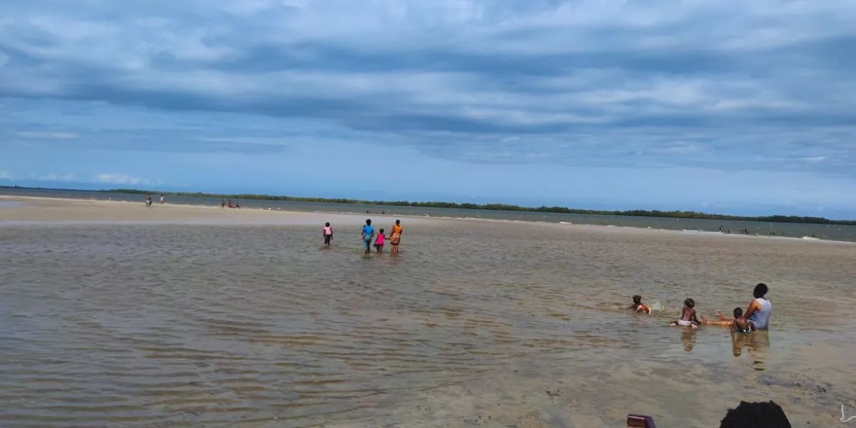 Praia Praia de Gazene em Moçambique