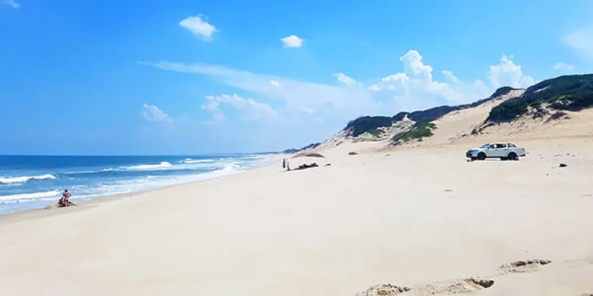 Praia Praia de Ligogo em Moçambique