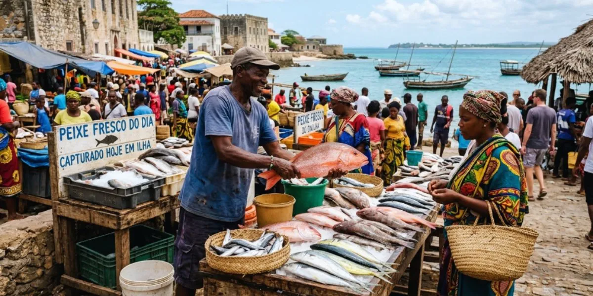 Roteiro Gastronómico: Onde Comer Peixe Fresco por Menos de 200 MZN na Ilha